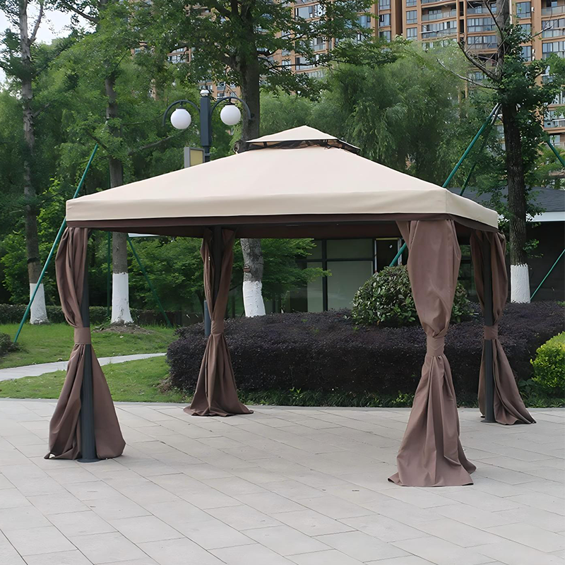 Feria comercial al aire libre de marquesinas para carpas publicitarias emergentes de fácil instalación